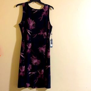Tommy Hilfiger Gorgeous Black & Blush Print Dress